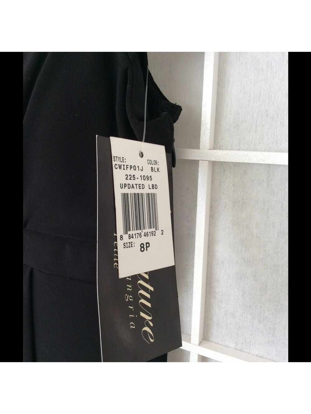 SIGNATURE by Sangria little black dress - Picture 4 of 6